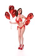 Toree Inflated Love istripper model