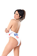 Anissa Kate Swim Team istripper model