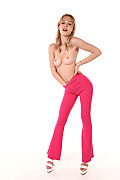 Kelly Collins Boho Pink istripper model