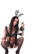 Kama Oxi New Year's Bunny istripper model