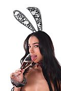 Kama Oxi New Year's Bunny istripper model