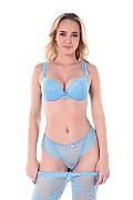 Athena Fleurs Charming Bluette istripper model