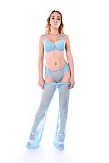 Athena Fleurs Charming Bluette istripper model