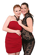 Tarra White & Elisa Duo istripper model